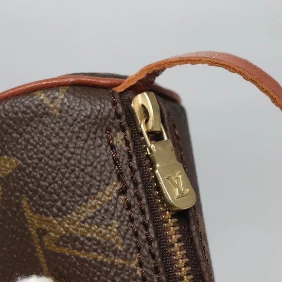 LOUIS VUITTON Monogram Papillon Pouch LV Auth - Picture 12 of 16